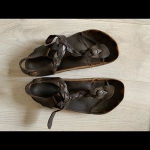 Well worn Birkenstock’s